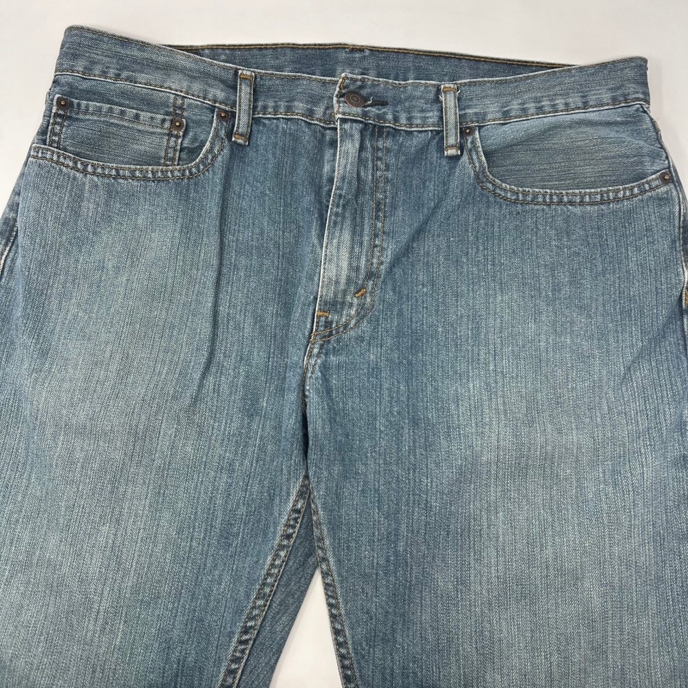 Levis 559 Mens Relaxed Straight Leg Jeans Medium Wash Blue 36x34 (Fits 38x32)